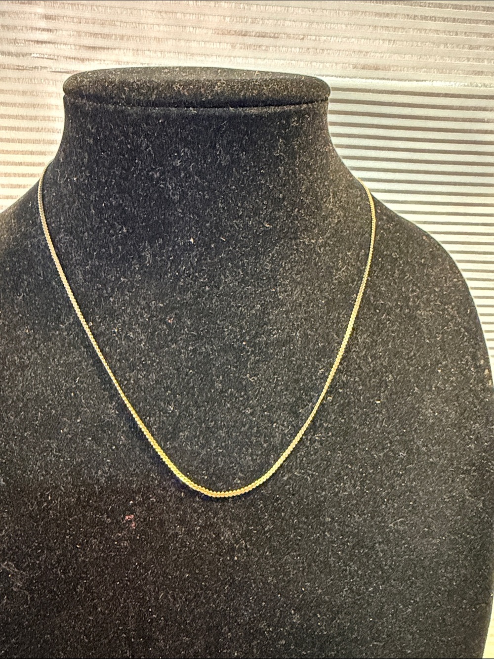 Gold Tone Rope Chain Necklace - Women Jewelry